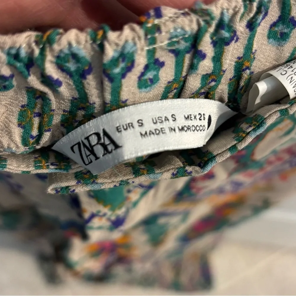 ZARA Printed Pants - Picture 3 of 5